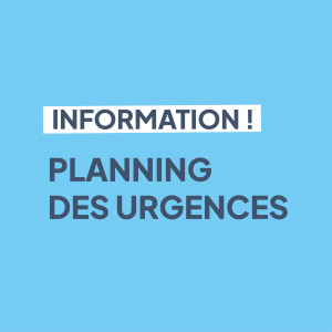 Planning des urgences